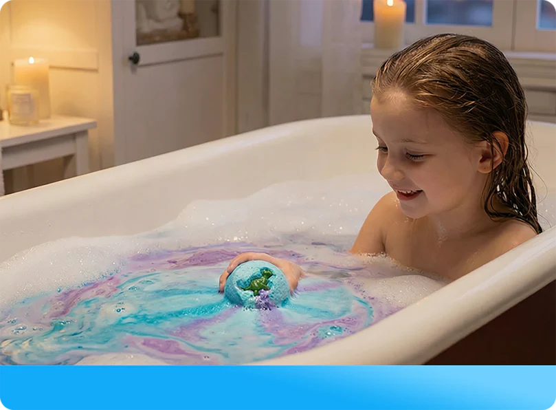 OceanFizz™ - 2PCS Bath Bombs Set with Toys Inside with Toys Inside