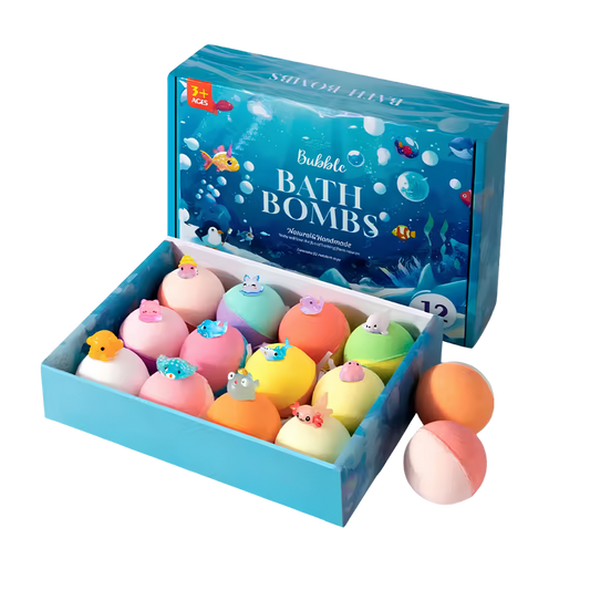 OceanFizz™ - 2PCS Bath Bombs Set with Toys Inside with Toys Inside