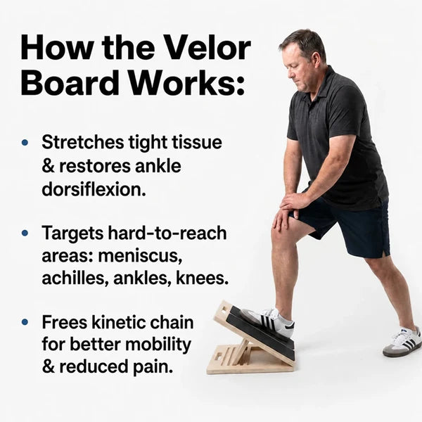 VelorBoard™ Adjustable Stretch & Balance Board