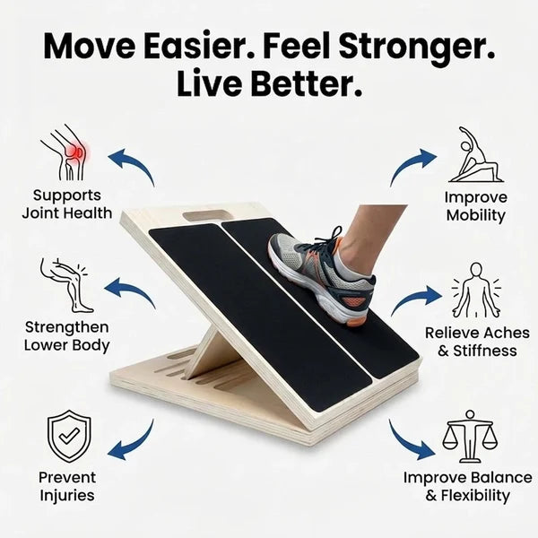 VelorBoard™ Adjustable Stretch & Balance Board